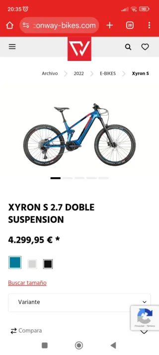 Bicicleta Eléctrica Montaña motor Bosch