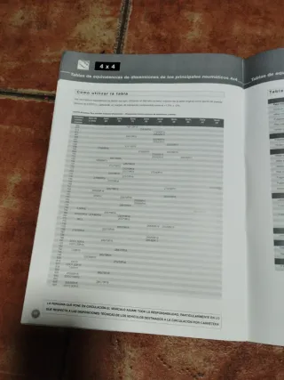 Catálogo neumáticos GM GoodYear 2005