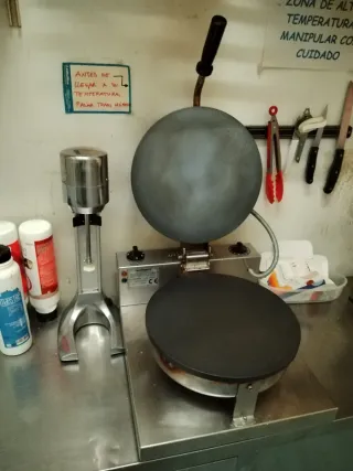 Maquinaria, útiles para heladería, hostelería, bar