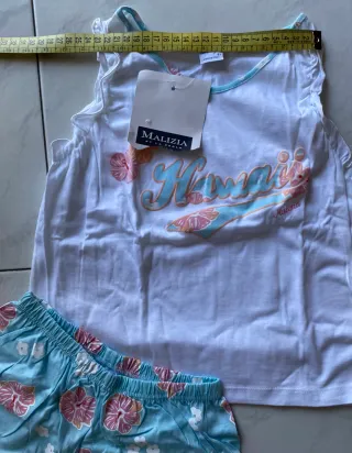 Pigiama estivo Malizia tg 6 anni bambina