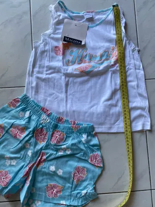 Pigiama estivo Malizia tg 6 anni bambina