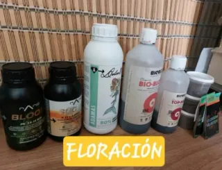 Lote Fertilizantes Grow Max, Core, Vitamax, Bloom,