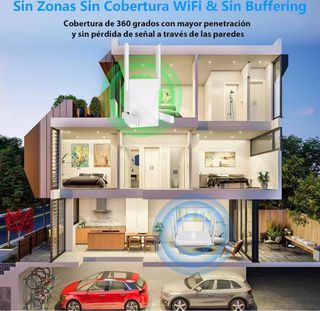 Repetidor Amplificador WiFi 300Mbps SIN ABRIR