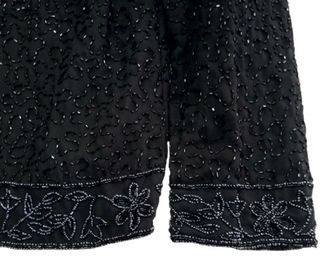 Giacca nera vintage elegante