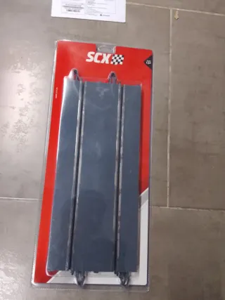 Scalextric Recta 360 mm pista gris moderna