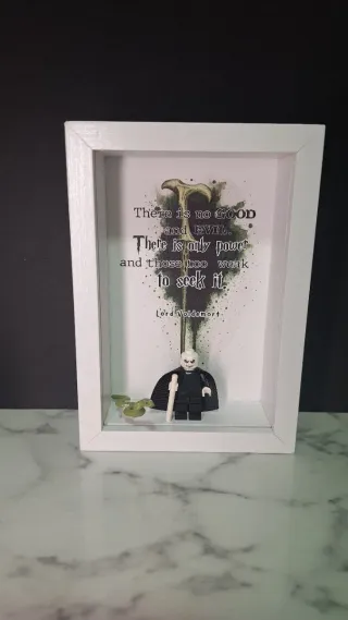 Cuadro Lego Harry Potter Lord Voldemort