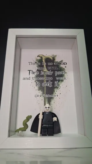 Cuadro Lego Harry Potter Lord Voldemort