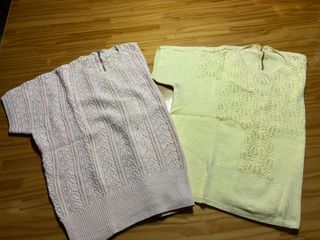 4 JERSEYS DE HILO HECHOS A MANO X 20€