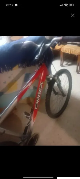 Bicicleta Orbea Dakar Roja
