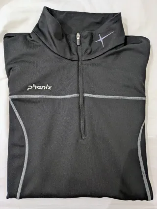 Phenix camiseta térmica hombre - talla S - negra
