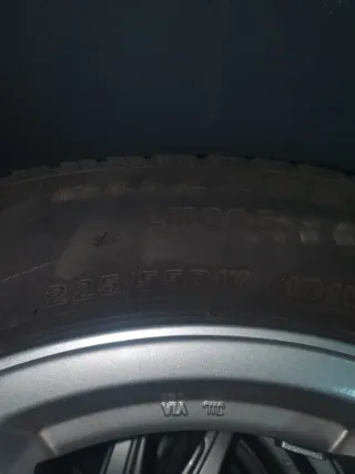 RUEDAS COMOLETAS INVIERNO  225/55R17