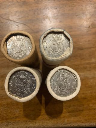 Cartucho 50 Ptas 1982 y 1983