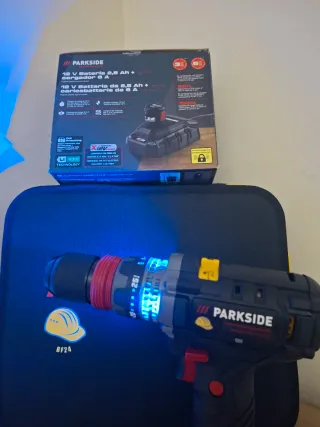 Taladro Parkside 12V 80Nm Performance