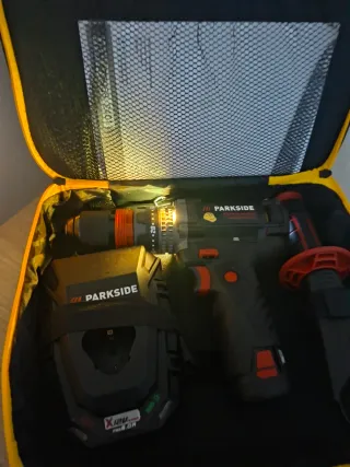 Taladro Parkside 12V 80Nm Performance