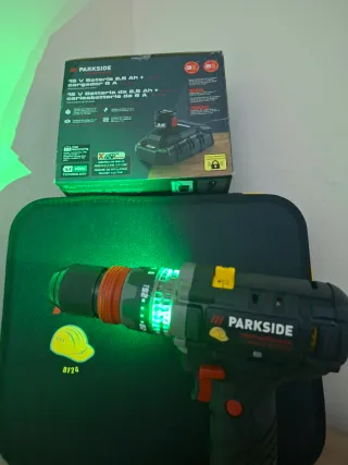 Taladro Parkside 12V 80Nm Performance