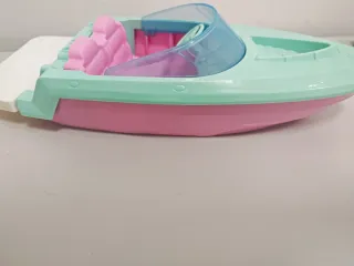 Motoscafo Barbie Originale Verde Menta e Rosa