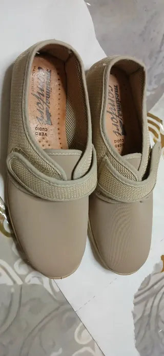 Scarpe Medima vera pelle beige