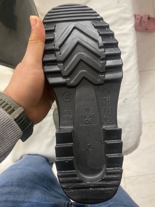 Botas de agua seguridad Mavinsa Talla 40