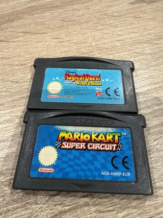 Mario Kart Super Circuit / Magical Quest GBA