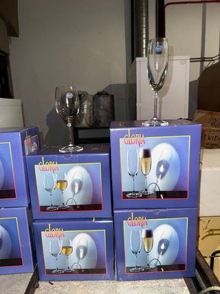 Cristalería Gloria Set Copas Transparente