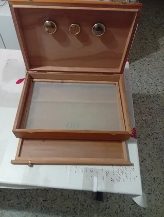 Caja grande 00box de curado de madera de cedro