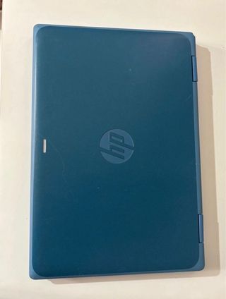 Portátil HP azul