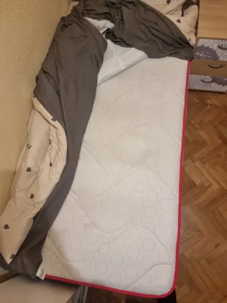 Cama+somier individual 90x190cm