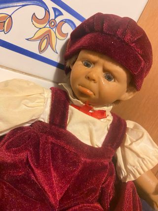 Set di 5 pupazzi vintage gesticolanti