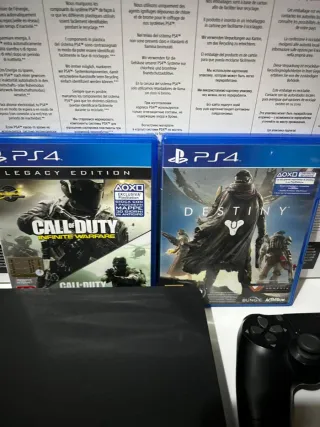 Bundle console ps4 slim 500gb + giochi, scatola