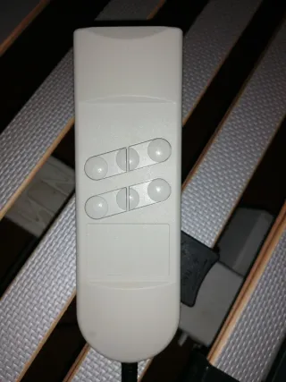 Cama articulada eléctrica.