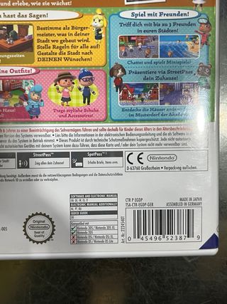 Animal Crossing: New Leaf Nintendo 3DS