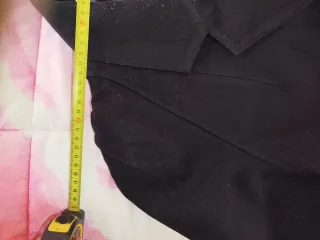 Abrigo paño mujer negro