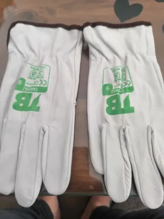 Guantes de cuero de trabajo TB Talla 9