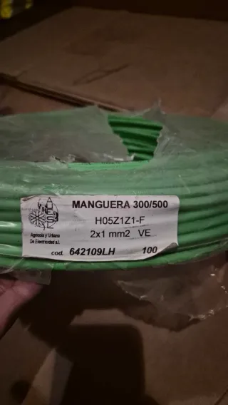Manguera Eléctrica 2x1 50metros