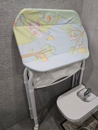 Bañera cambiador bebé