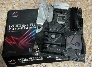 Placa base Asus Rog stirx Z370 E wifi. Sokhet 1151