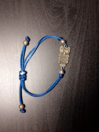 Pulsera con colgante de búho