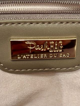 Borsa L'Atelier du Sac Beige con Borchie