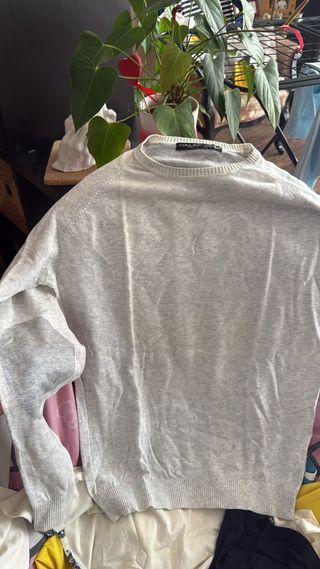 Jersey Zara Man Gris