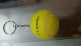 Portachiavi pallina da tennis A.T. Novara