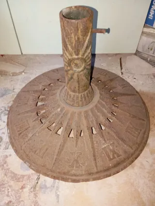 Paragüero Hierro Fundido Números Romanos