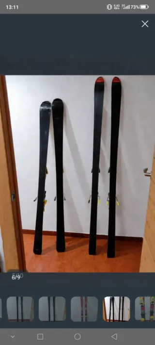 Pack 2 Esquís Elan y Atomic