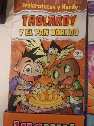 2 libros Vicnix + 2 libros Trolardy