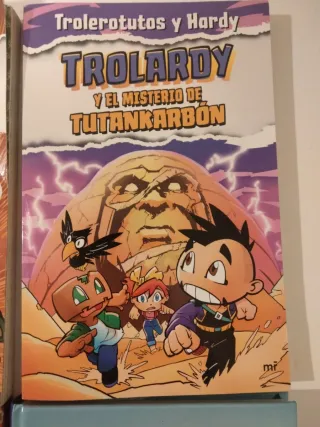 2 libros Vicnix + 2 libros Trolardy