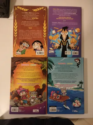 2 libros Vicnix + 2 libros Trolardy