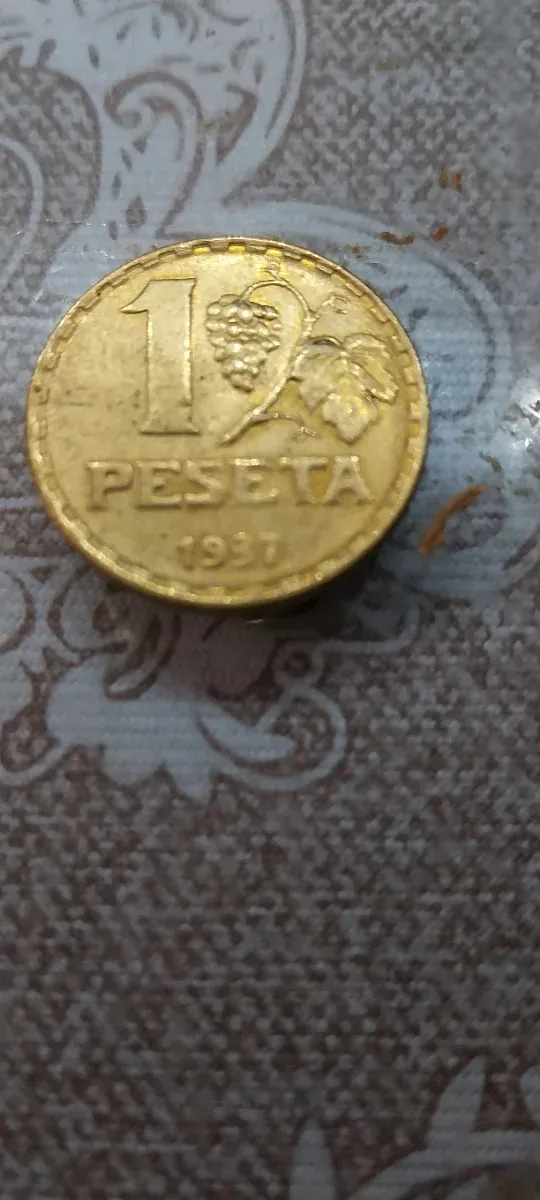 Moneda 1 Peseta II República 1937