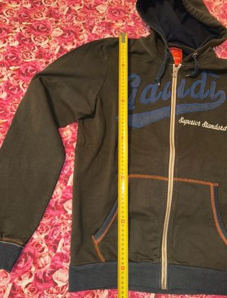 Felpa Gaudi vintage con cappuccio.