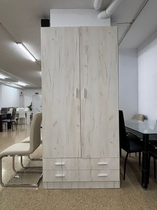 Armario 2 Puertas 100x200cm Nuevo! 3 COLORES