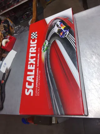 Scalextric Curva Superdeslizante 1:32 pista gris