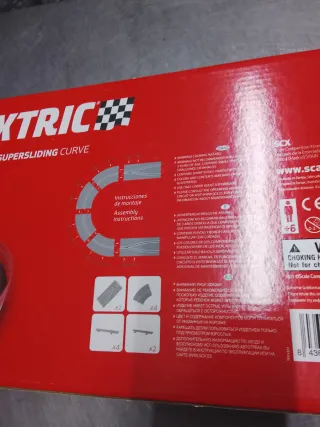 Scalextric Curva Superdeslizante 1:32 pista gris